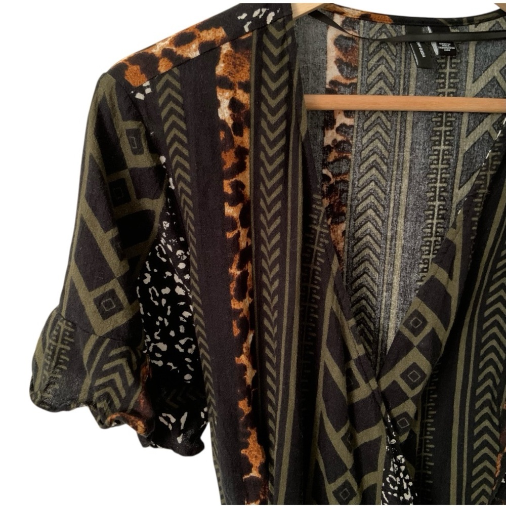 Very Moda Wrap Dress 100% Cotton NWOT. - Picture 5 of 16